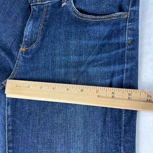 AG Adriano Goldschmid Jean Womens 33x30 Stevie Slim Straight Blue Denim Tag 31 R - Picture 14 of 16